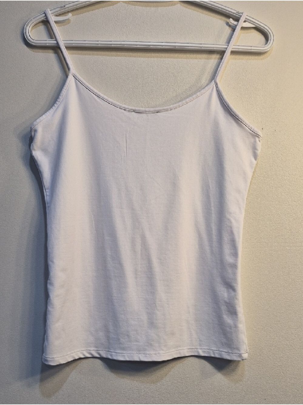 💕⃝🕊️ 3 For $ 15 💕⃝🕊️Zara White Camisole Spaghetti Strap - Picture 3 of 7